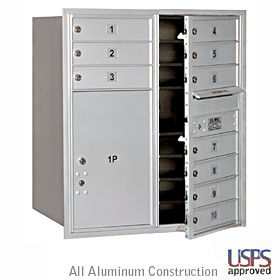 Horizontal Wall Mount Mailboxes